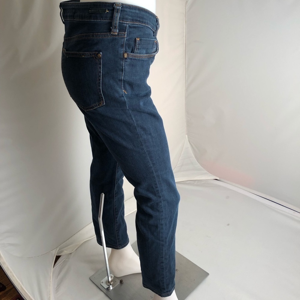 Anthropologie Pilcro and the Letterpress Stet cropped blue jeans - Picture 2 of 12